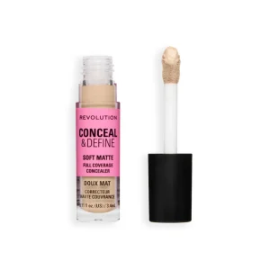Makeup Revolution - Corrector líquido Conceal & Define Soft Matte - C2.5N